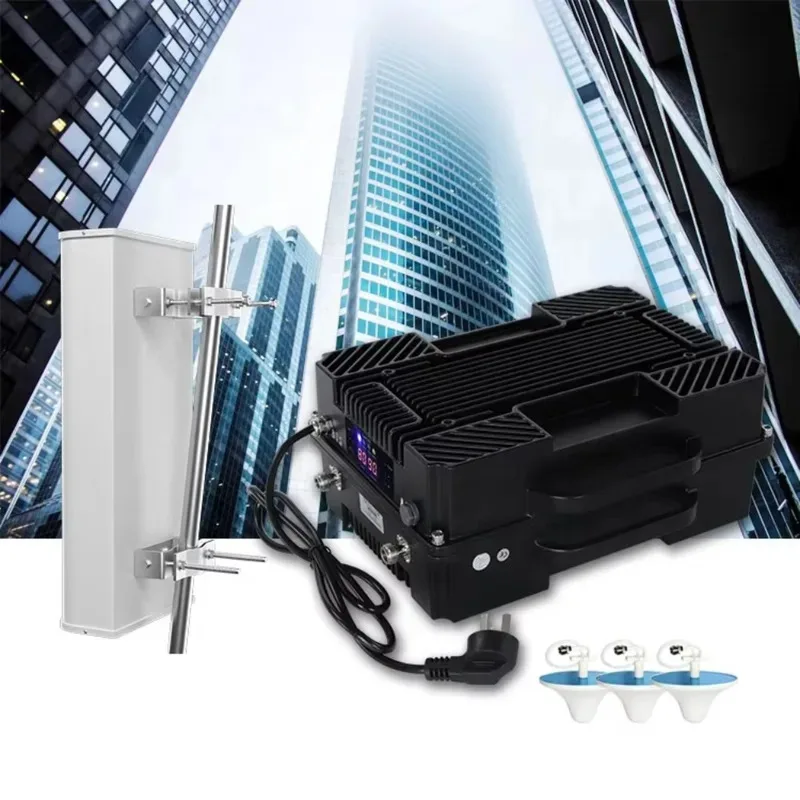 Enhance a Cellular Mobile Internet Cell Phone Enhancer Gsm Fiber Optic nal Repeater for Building Communiti
