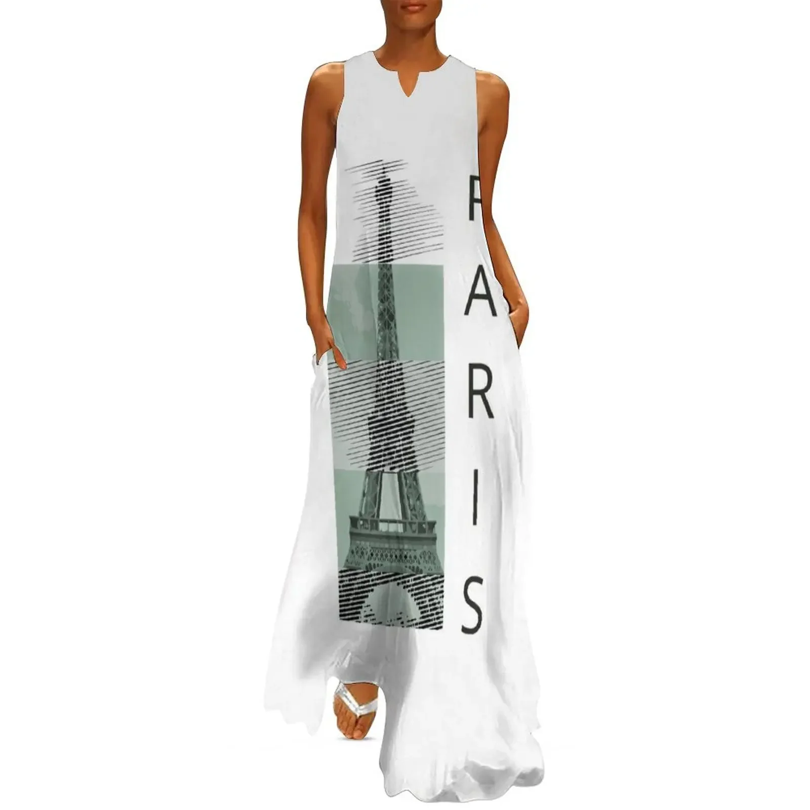 

Paris Long Dress women's dresses luxury summer dresses ladies 2025 summer women's suit Dress