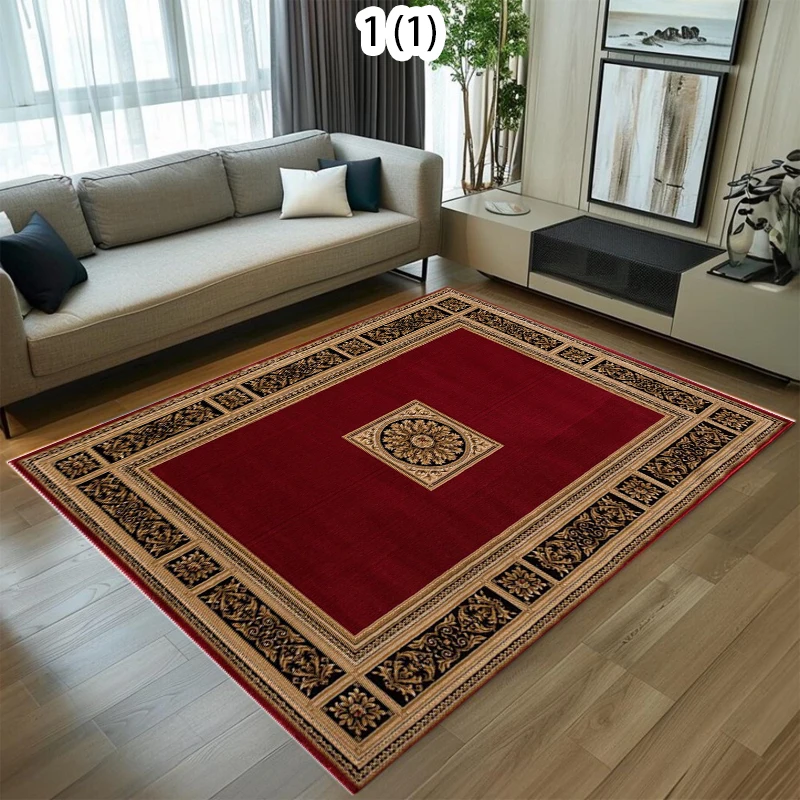 Turkey Persian Bohemian Area Rug Large Carpet Rug for Living Room Bedroom Sofa Doormat Decoration Kid Play Non-slip Floor Mat