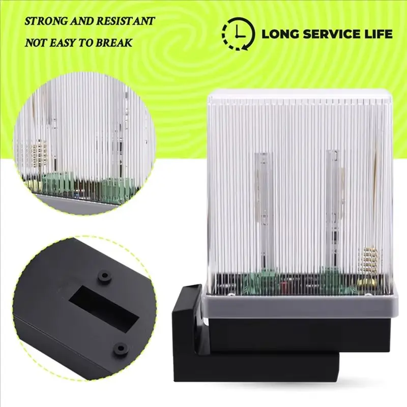 Picture 6: AC57-Security Protection Flashing Light Flashing For Gate Light Alarms 12V-265V AC /DC