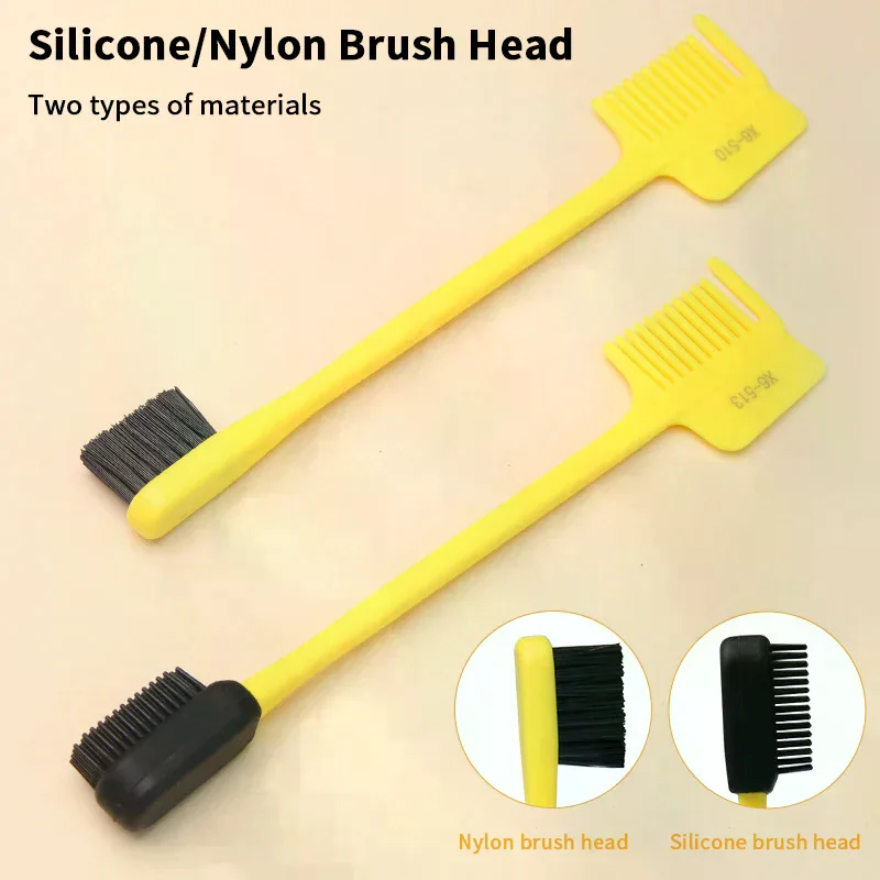 

Professional Double Headed Eyebrow Brush Comb Eyebrow Shaper For Grooming Brows Salon Dust Brush Styling Accessories Makeup Tool