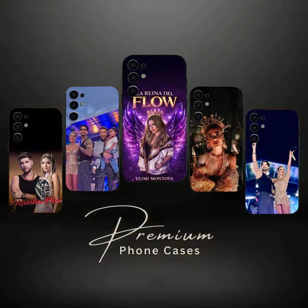 Чехол для телефона Yeimy Montoya-The Queen of Flow, мягкий черный чехол для Samsung S24, S30, S21, S23, S22, S20, Ultra, S25, Plus