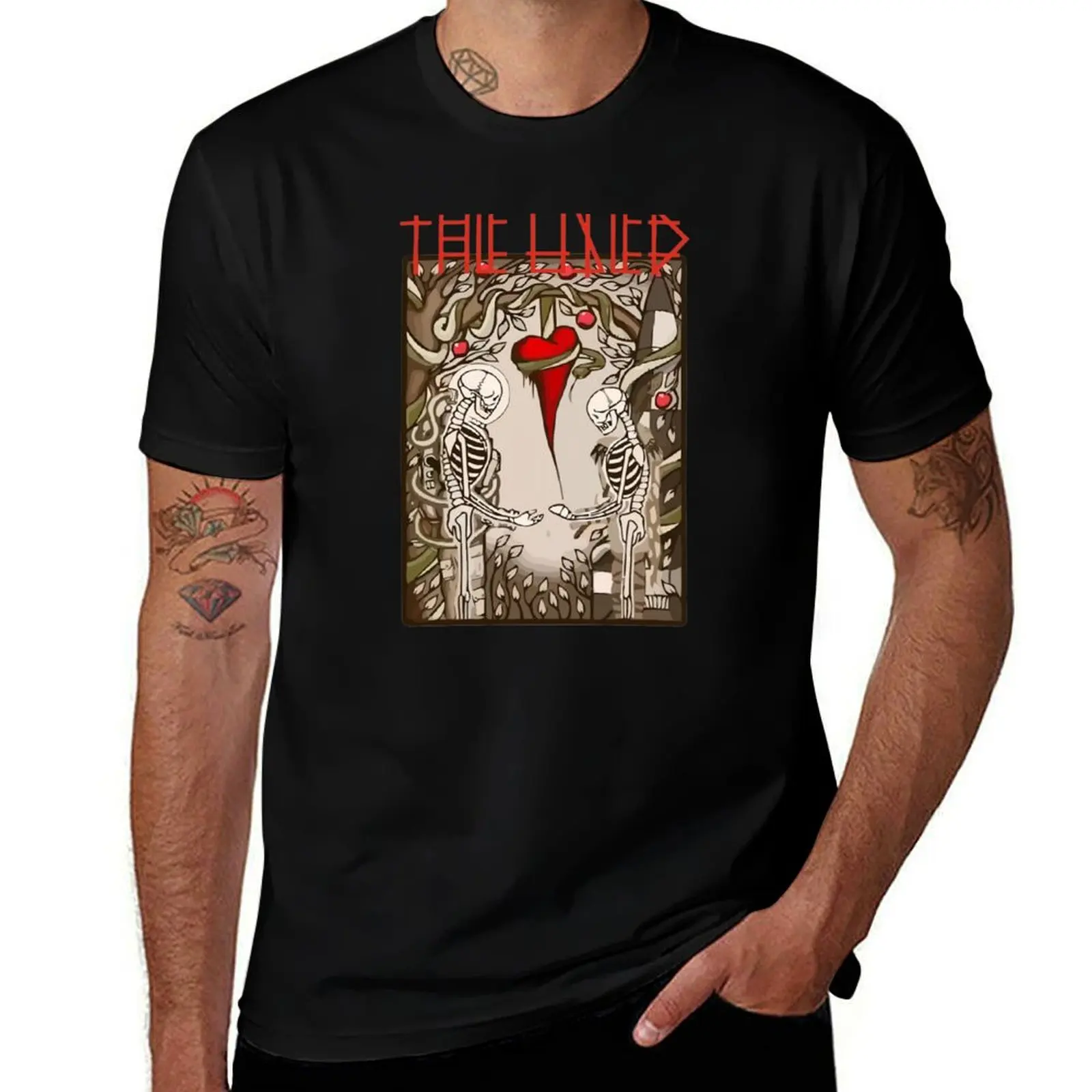 The Used Band T-Shirt Fashion Print Casual Short Sleeve T-Shirt