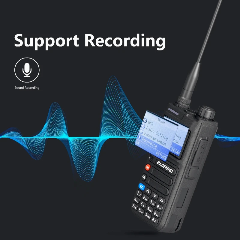 Baofeng UV26 GPS اتجاهين راديو برمجة لاسلكية تسجيل 10W Type-C طويلة المدى لاسلكي تخاطب #6