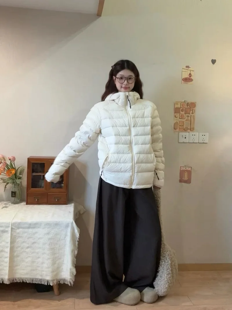 Inside and Outside Made of The Same Material 2026 Winter New Style Lightweight High-quality Padded Down Jacket This Year's Trend
