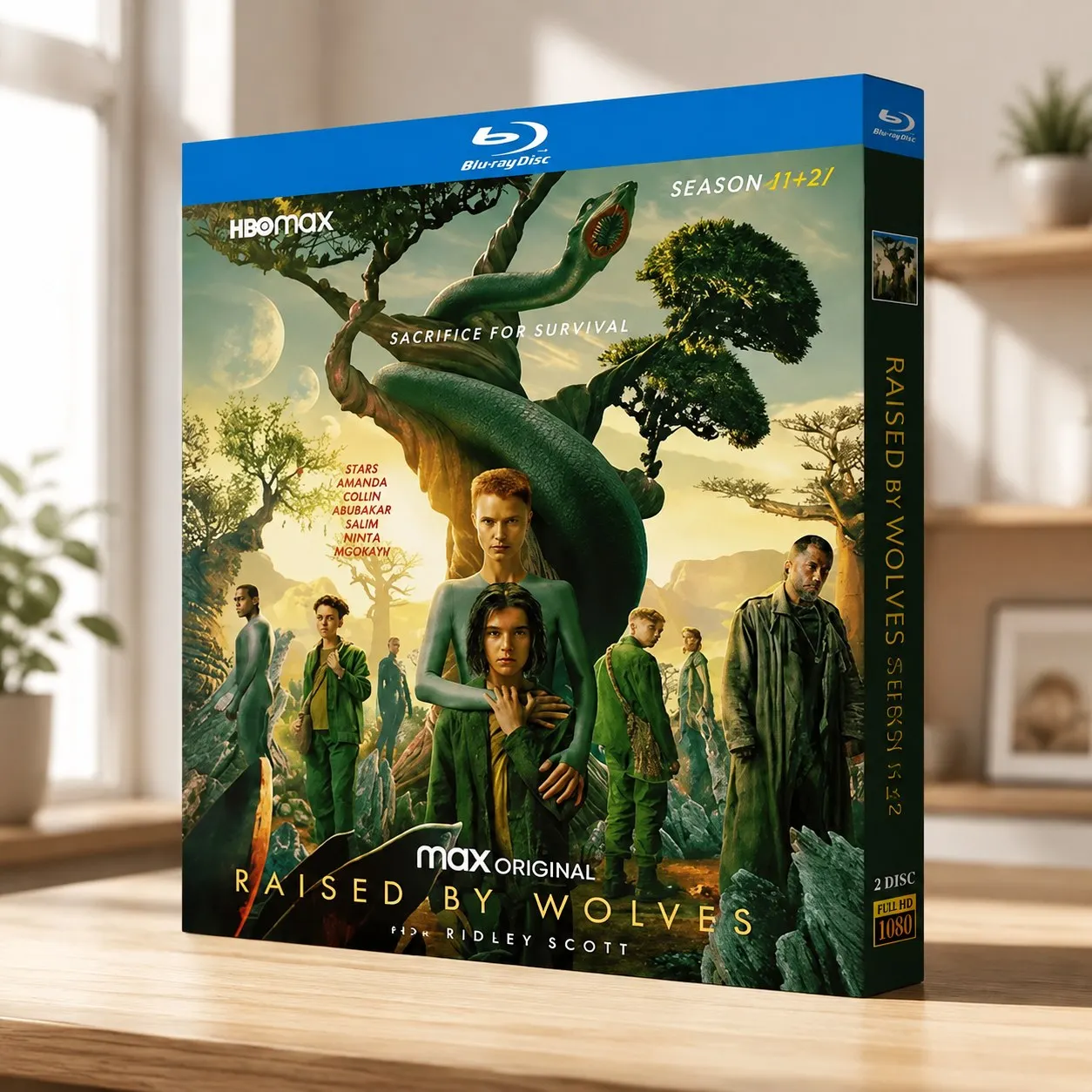 Hot Raised by Wolves Staffel 1-2 Blu-ray Disc