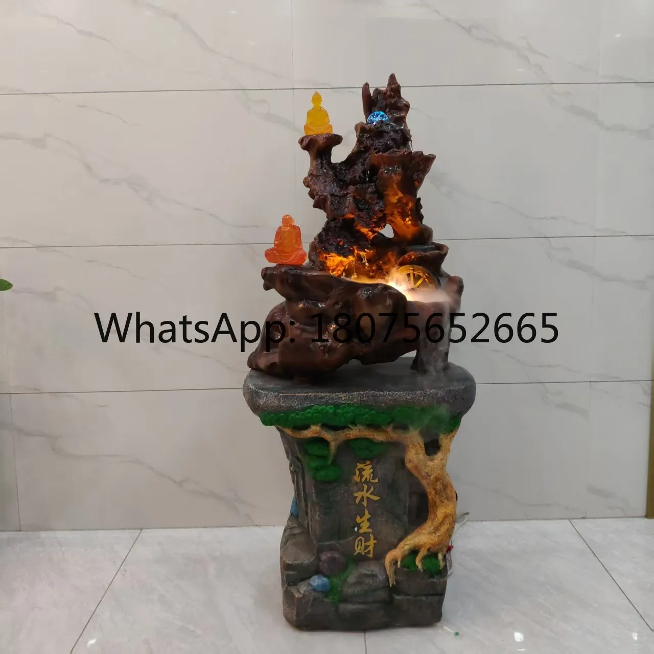 Vintage craft ornament floor stand office humidifier