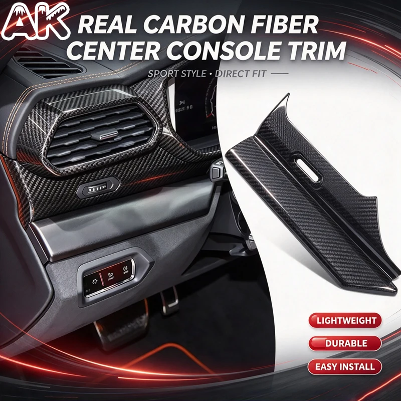Real Carbon Fiber For Lamborghini URUS/URUS SE 2018-2026 Car Central Air Conditioning Switch Cover Trim Car Interior Accessories