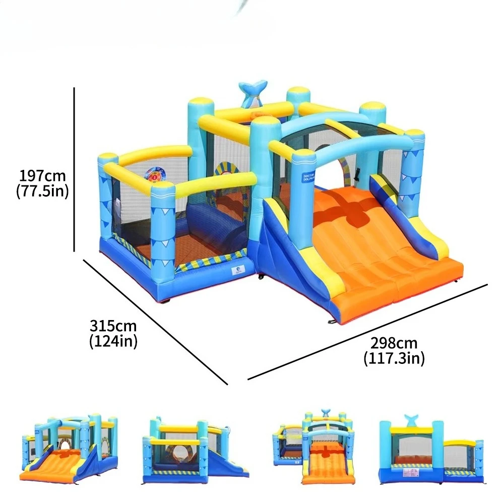 

Outdoor Party Bounce House Slide Castle Bouncer Inflatable Bouncer Jumping Castle Kids High Quality Bouncy Castle Party For Sale