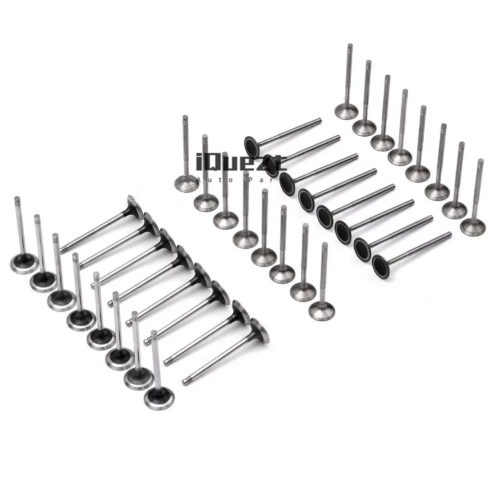 مجموعة صمامات المحرك 40 قطعة 077109601 س لشركة فولكس فاجن طوارق أودي A6 A8 S4 B7 4.2 AXQ BAT BBK BHF