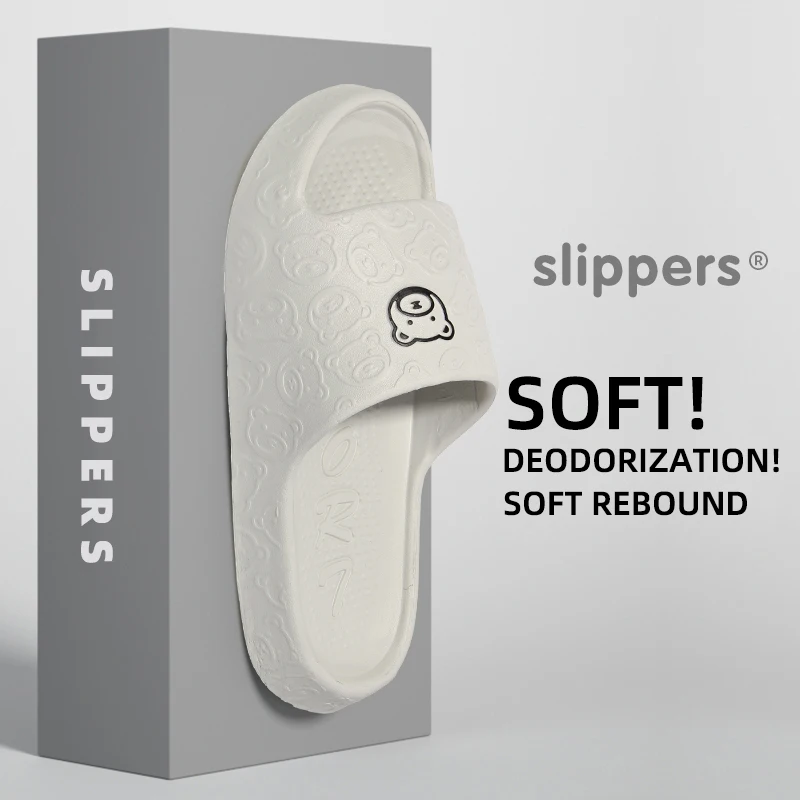 Antislipslippers Dames Bovenkleding 2024 Nieuwe Badkamer Badkamer Indoor Home Sandalen Dames Zomer Eva