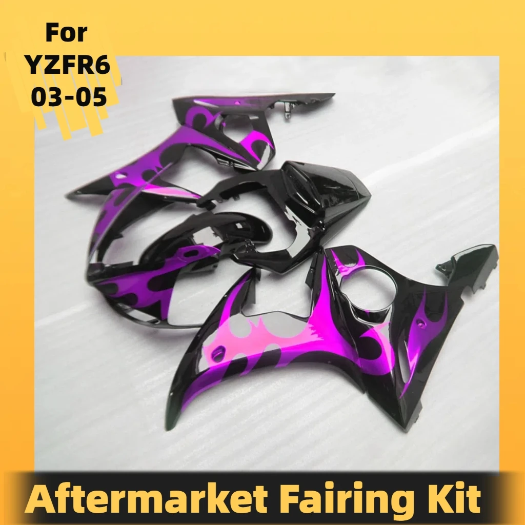

YZF R6 03 04 05 Motorcycle Fairing Kit for YAMAHA R6 2003 2004 2005 Fairings Bodywork Panel Set Fit Customizable