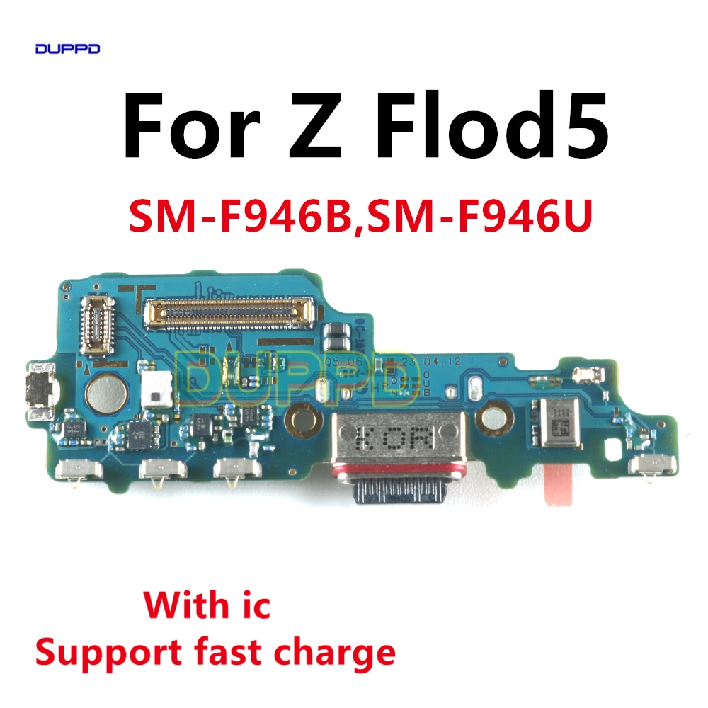 

Fast Charging Board For Samsung Galaxy Z Fold5 F946B F946U F946 USB Charging Charger Port Dock Connector Flex Cable Fold 5