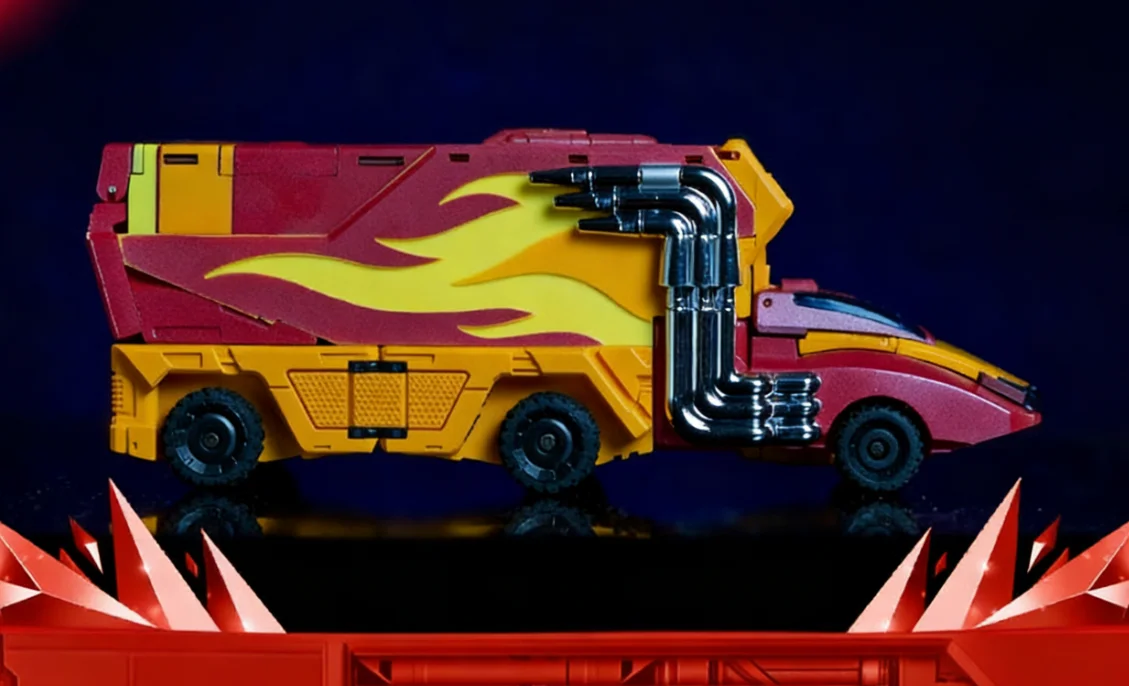 DX9 Transformation Toy D06 Original Red Rodimus/Hot Rod CARRY MP Scale with Car Action Figures