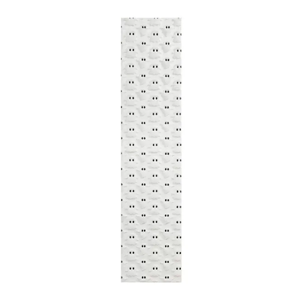 Comfortable Ghost Table Cover Soft Texture Rectangular Halloween Table Runner Creative Long 3D Tufting Dining Tablecloth