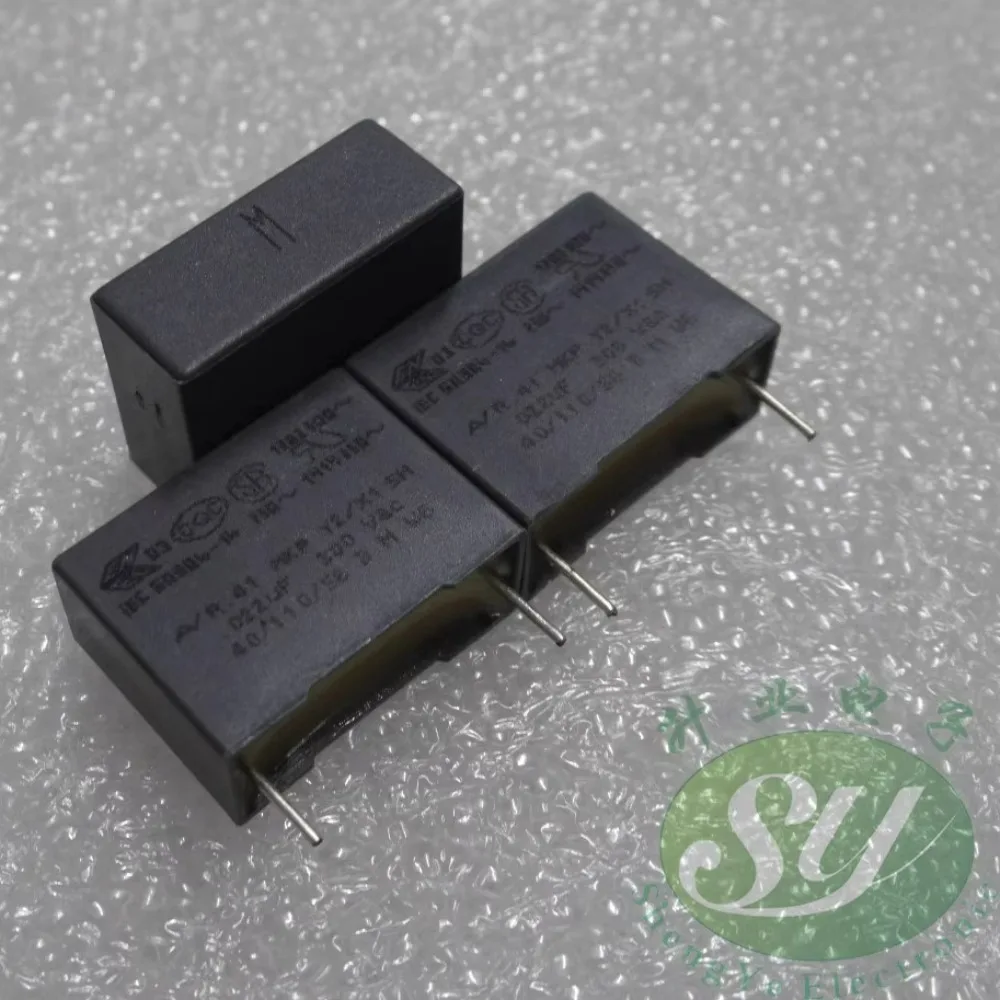 

20PCS AV R41 0.022uf/300VAC 22nf 223 Brand New Y2 15mm Film Capacitor