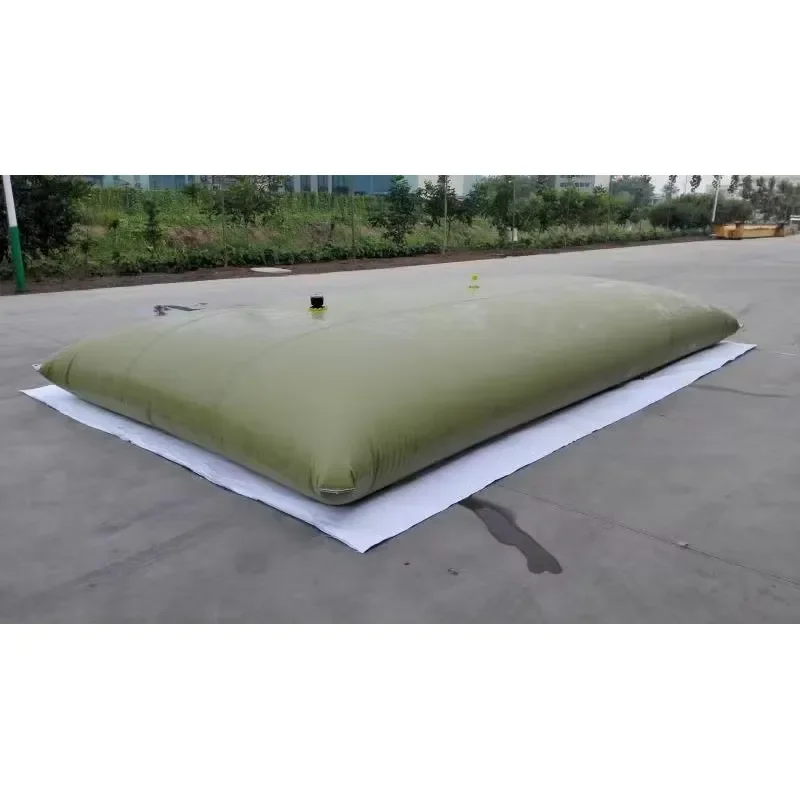 New Condition 12000L Flexible PVC Bladder Biogas Water Storage Collapsible Pillow Tanks 1 Year STRONG Brand Water Treatment