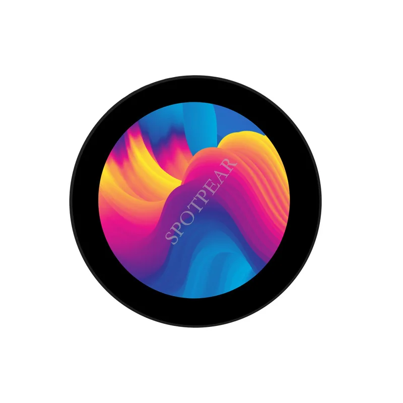 Picture 5: Raspberry Pi 3.4inch MIPI DSI Round IPS LCD Display Capacitive Touch Screen 800 × 800 for Pi 4B/3B+