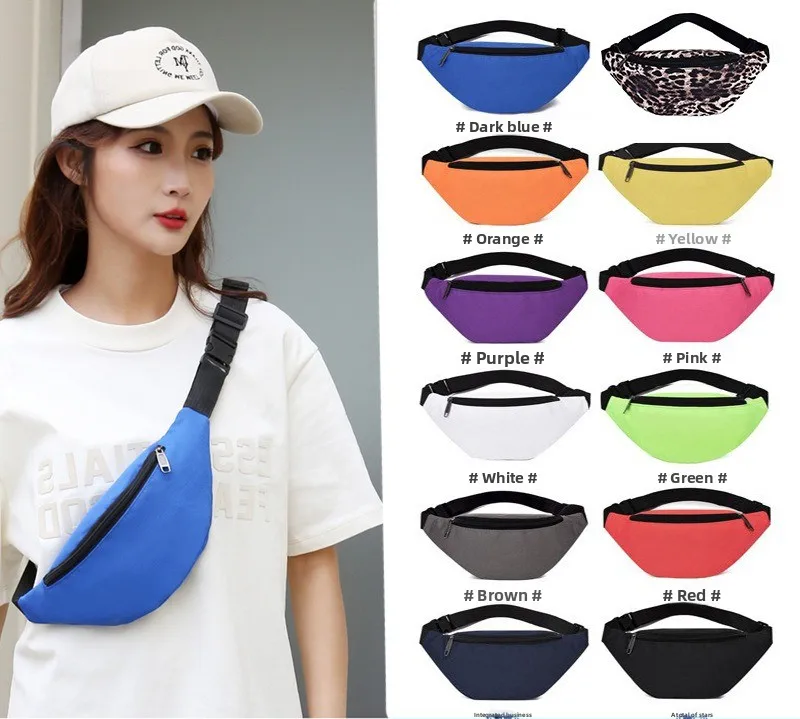 

Мужская и женская практичная и доступная водонепроницаемая и износостойкая нагрудная сумка Оксфорд, многофункциональная сумка-саквояж для кассира