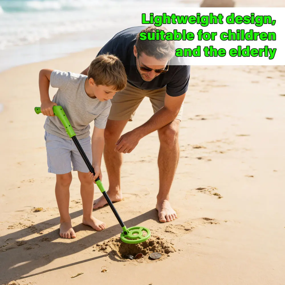 New Children's Metal Detectors 6 Inch Depth Detection Lightweight Design 6.5