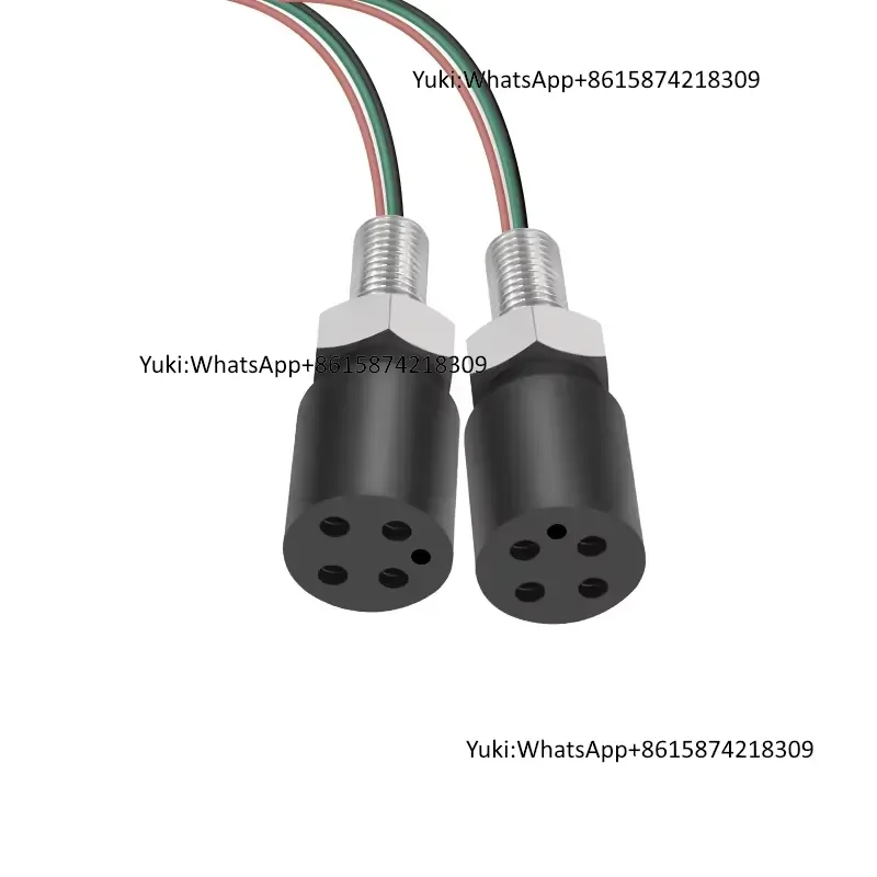 DC4F4 Pins Underwater Dummy Plug Female Connector Seacon Pluggable Waterproof Deepsea Electrical Industrial Connector for Subsea