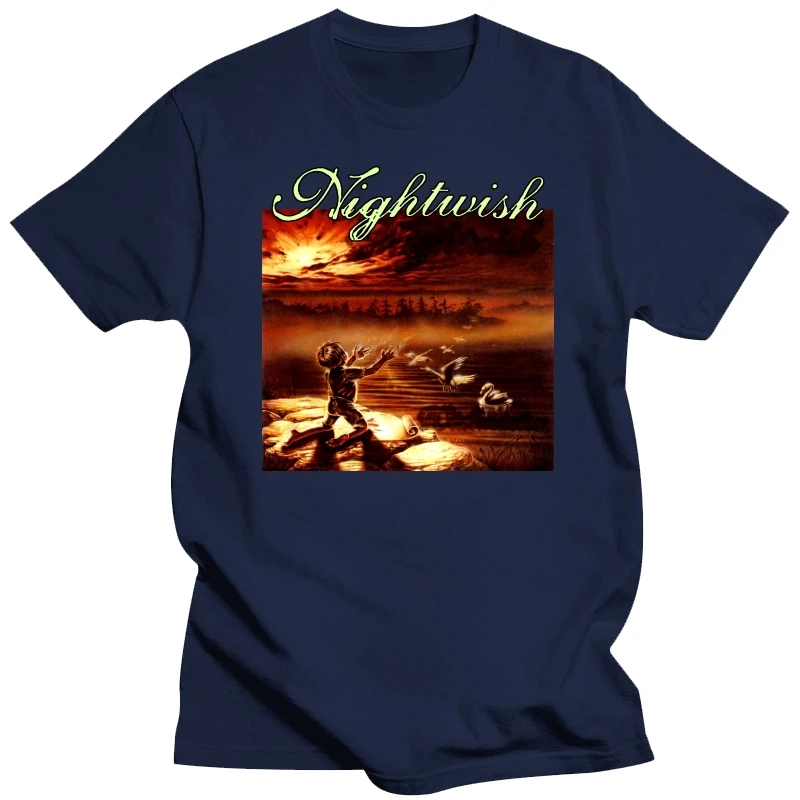 Nightwish Wishmaster Symphonic Metal Gothic Tarja Turunen New Black 2018 Summer T Shirt