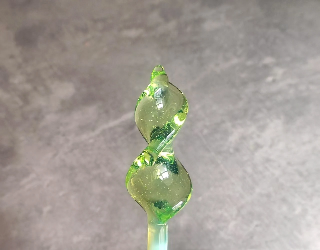 The Fifth Element V1 Version Protein Green Bar, Burned Glass, Colored Hard Material, Experimental Color Bar