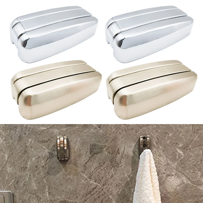 5pcs RV Door Hooks Zinc Alloy Bathroom Towel Hook Motorhome Camper Wall Mount Load-bearing Hook Household Storage Hooks