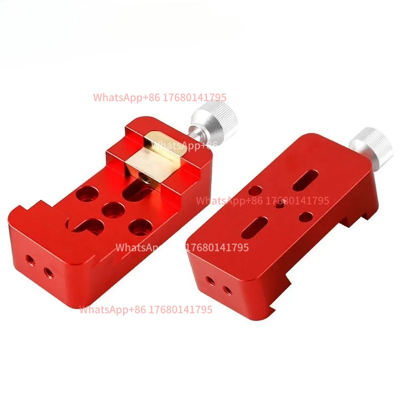 Mini Dual-purpose Wide Narrow Guidescope Dovetail Slot Telescope Quick Mount Rail Slider Red Black