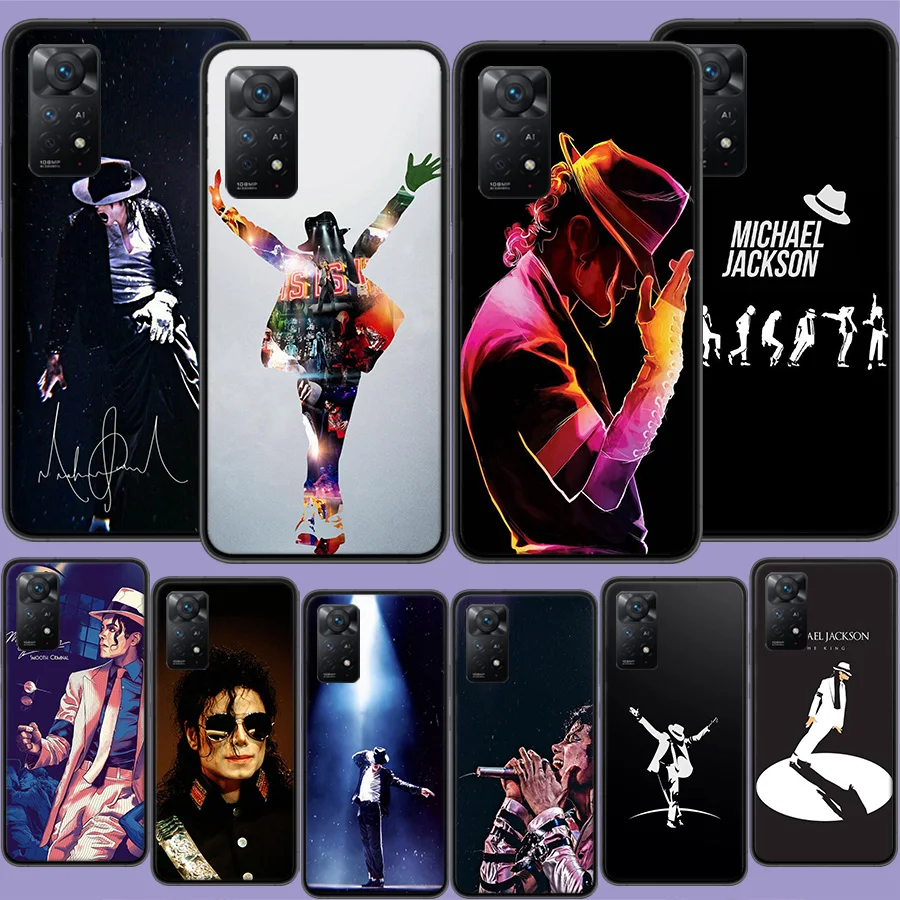 Michael Jackson Phone Case For Redmi Note 13 5G Plus 12C 12 10A 10C 10 9 8 9A 9C 9T 8A S2 K60 K70 Pro 7 7A 6 6A Xiaomi A2 Lite C