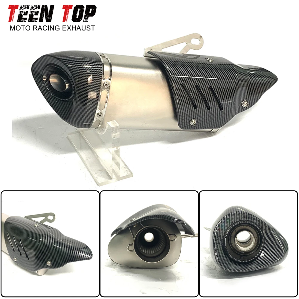 For KAWASAKI Z800 Full Exhaust Systems Motorcycle Exhaust Connection Pipe 51mm Front Link Pipe Z 800 2013-2016 Exhaust Pipe - view 3