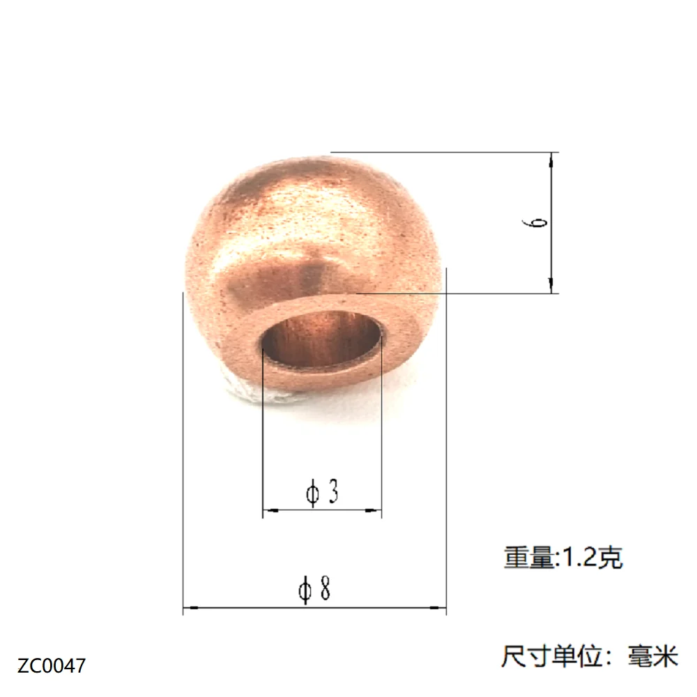 5 Pieces 3*8*6 Zc0047 Suitable for 130 Motor and 260 Motor Oil-Bearing Bearings