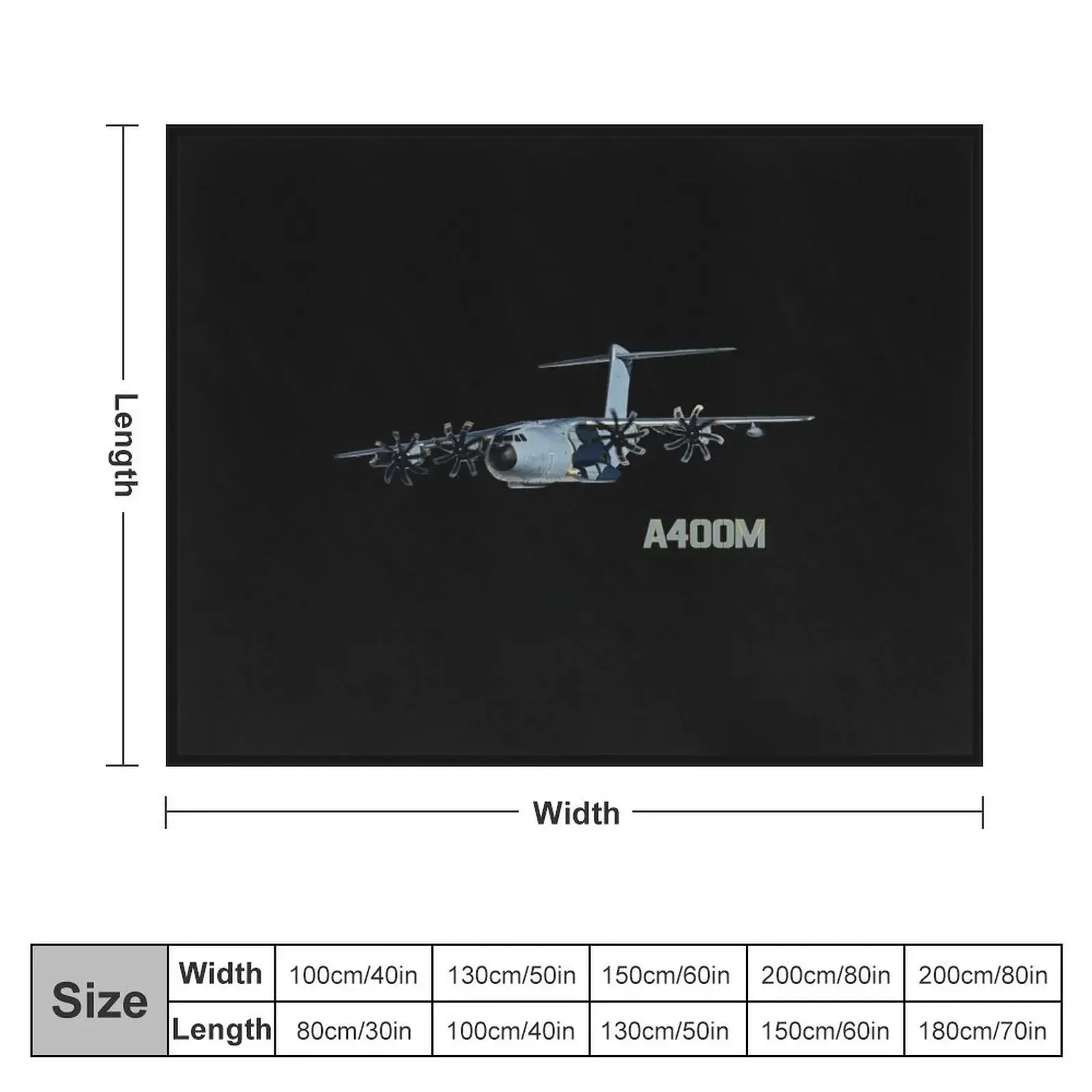 A400M military transport aircraft Throw Blanket blankets and throws Custom Luxury Throw Blankets