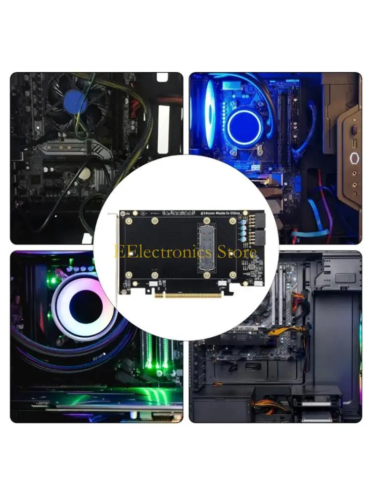 

B03C Cost Effective SXM2 GPU Interfaces Converters For PCIe X16 Slots Metal Housing Design