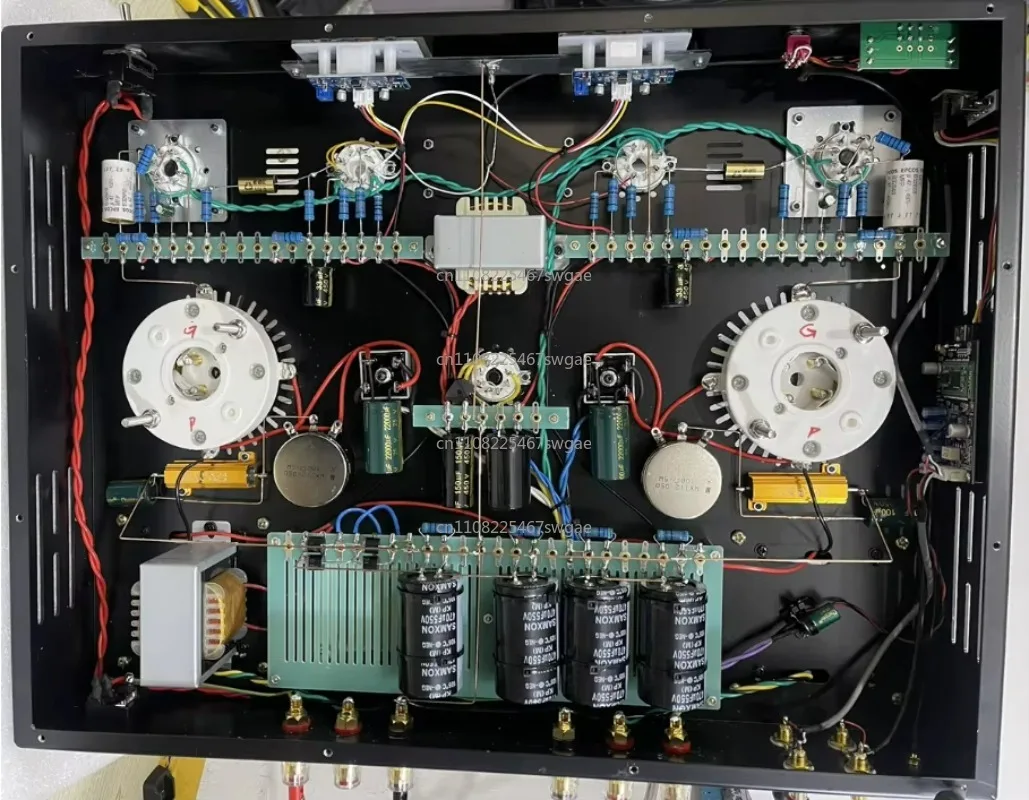 High-power Bile Machine Power Amplifier Tube Power Amplifier Seven Bile Six Cattle 211 Single-ended Class A Tube Power Amplifier