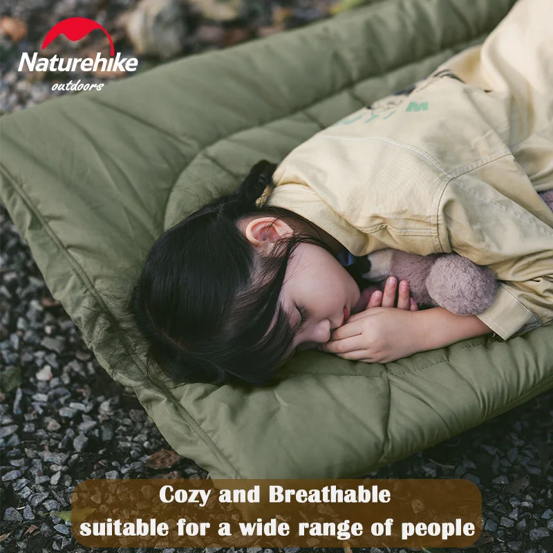 Naturehike Camping Cot Cotton Sleeping Pad Outdoor Camping Sleeping Mattress Office Lunch Break Sleeping Cushion Hiking Travel