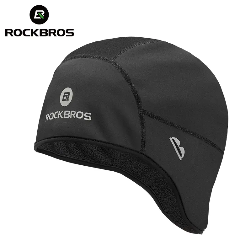 ROCKBROS Winter Cycling Caps Windproof Thermal Fleece Ski Riding Motorcycle Hats Bicycle Cap Bandana Ciclismo Headband Bike Caps