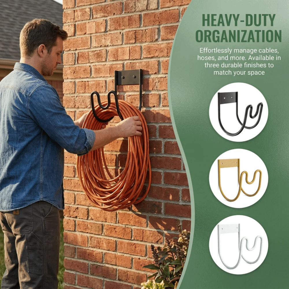 Gardena Hose Flex - Rust Proof Garden Hose Holder Durable