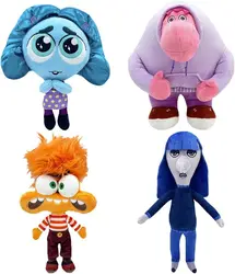 Inside Out 2 Plush,Envy Pillow Plush, Anxiety Stuffed Animals Toy for Kids, Best Gift for Graduation for Birthday for Fans(4pcs)