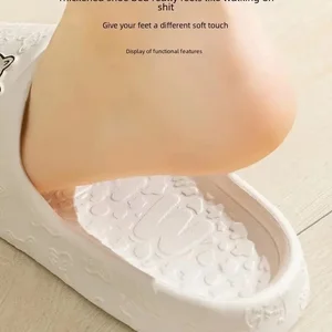 النساء الصيف إيفا النعال الحمام داخلي غير قابل للانزلاق لينة واسعة الراحة زوجين النعال للجنسين في الهواء الطلق الشاطئ شبشب يتخبط الشرائح الذكور أفضل 10 أحذية نسائية مريحة للمبيعات - رقم 4