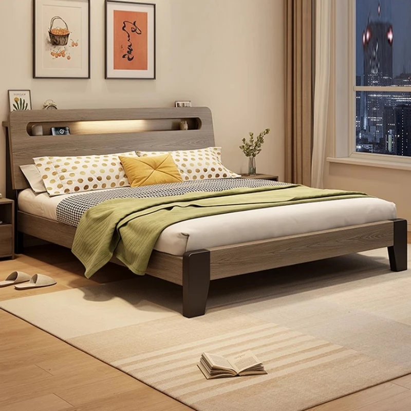

Aesthetics Nordic Beds Aesthetics French Princess Luxury American Style Comfortable Beds Fashionable Reading Muebles Furniture