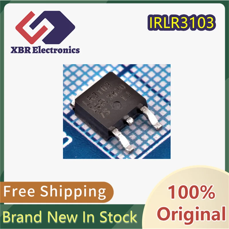 (10/50 pieces) IRLR3103 TO-252-3 N-channel 30V/55A SMD MOSFET, Brand New Original, In Stock