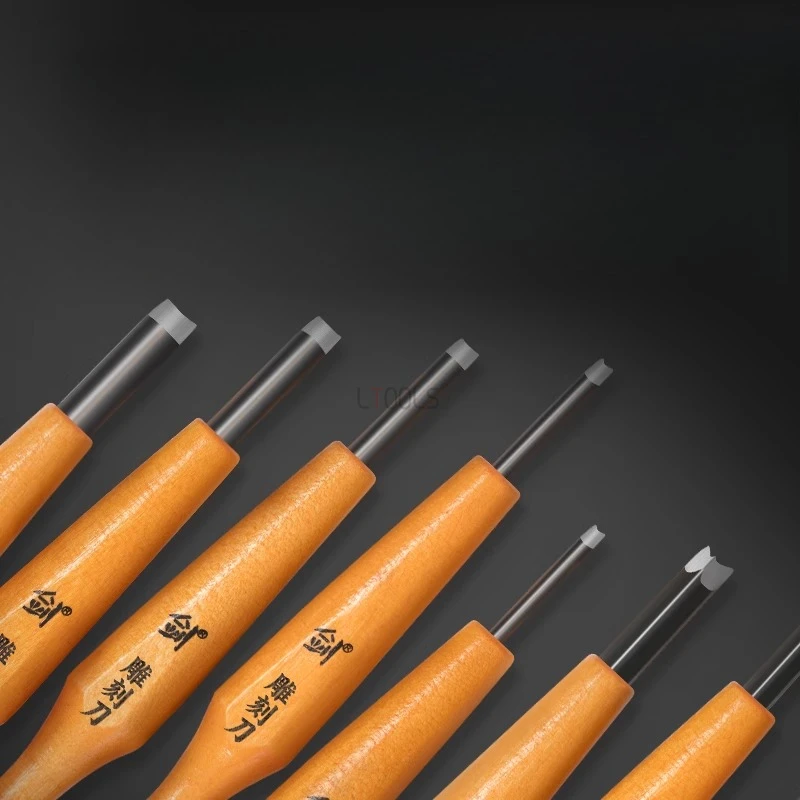 

12 шт./компл., инструменты для резьбы по дереву, пилинг, долото для резьбы по дереву, деревообрабатывающий резак, ручная резьба по дереву, резьба по уплотнителю по дереву, ручной инструмент «сделай сам», горячий набор