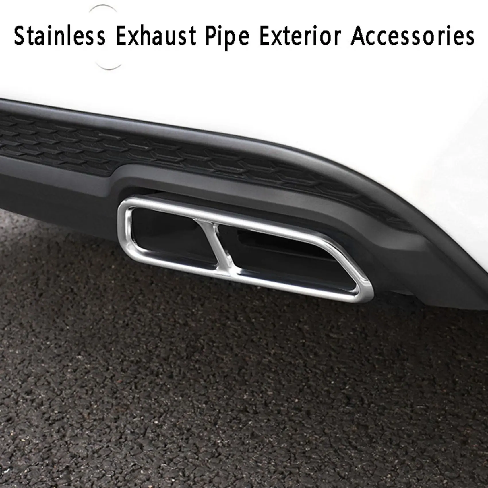 

R2-Автомобильная рама хвоста горла, украшение автомобиля, накладка на раму хвоста горла для A6 C7 2016-2018