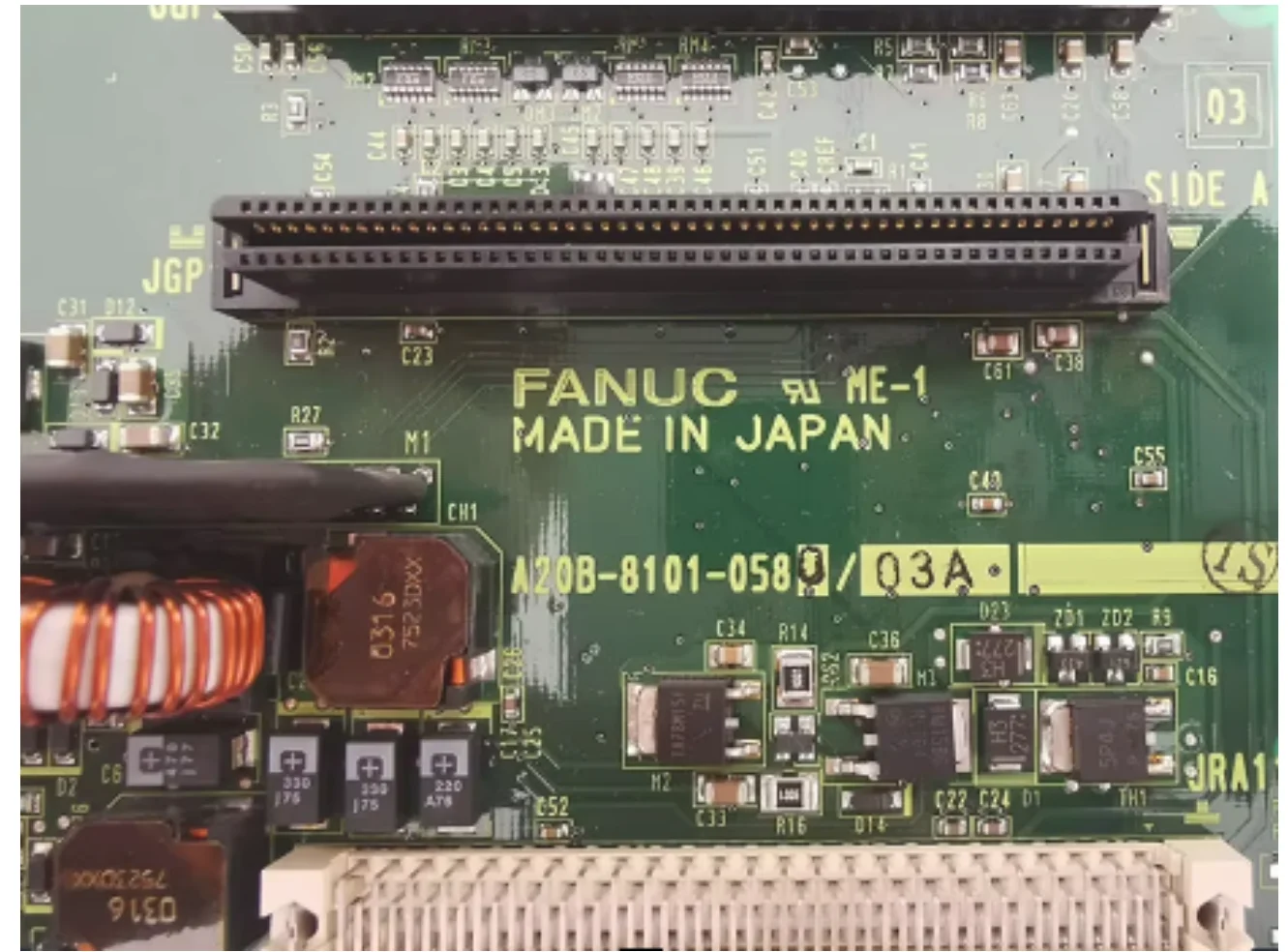 A20B-8101-0580 Placa de circuito del sistema Fanuc probada Ok A20B 81010580