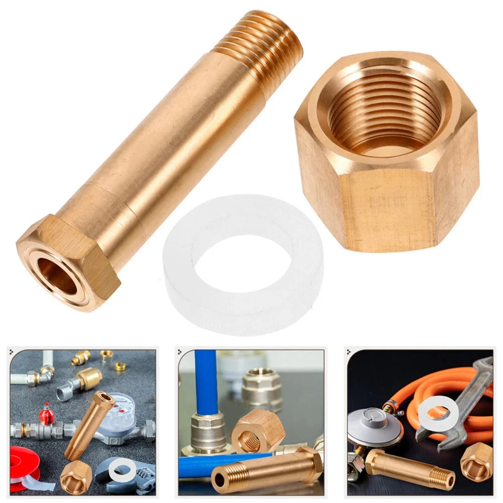 

For Easy Installation NPT1 4 Connection Pressure Fittings Connector Cover And Screws Set 1.80X1.80X0.40 Cm Copper Material