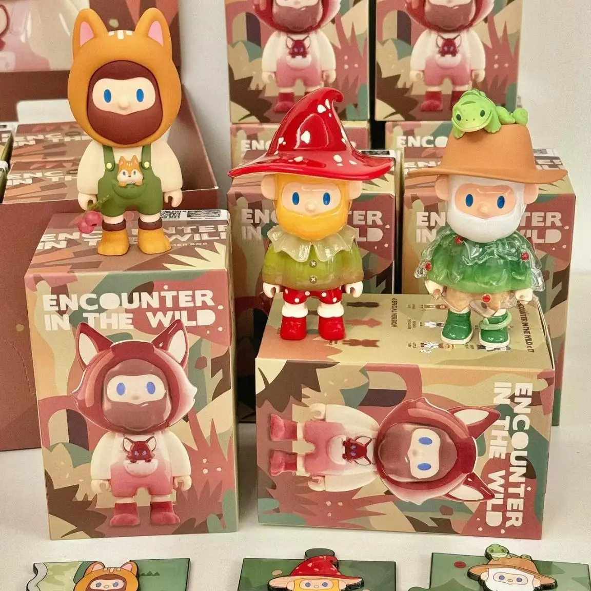 Hot Farmer Bob 9 Generation Adventure Series Blind Box, Anime Figure, Butter Mystery Box, Kawaii Model Toy, Ornements, Cadeau de Noël