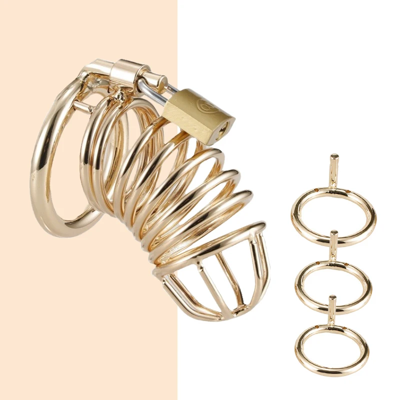 Metalowa klatka na penisa dla mężczyzn, zamykana klatka na penisa, urządzenie do krępowania penisa, klatka męska zapobiegająca ucieczkom, kontrola przed zdradzeniem, zabawka erotyczna.