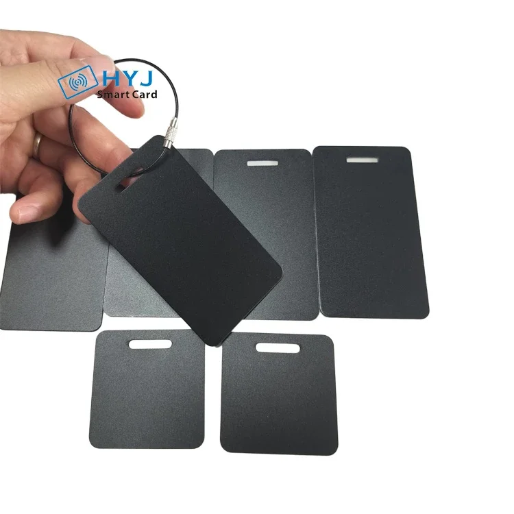 

Colorful Blanks Aluminum Tag Card Metal Cards Laser Engraving DIY Cards