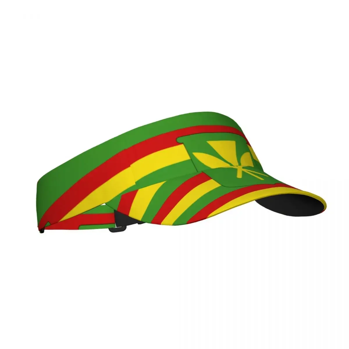 Summer Sun Hat Adjustable Visor UV Protection Top Empty Kanaka Maoli Flag Sport Sunscreen Cap